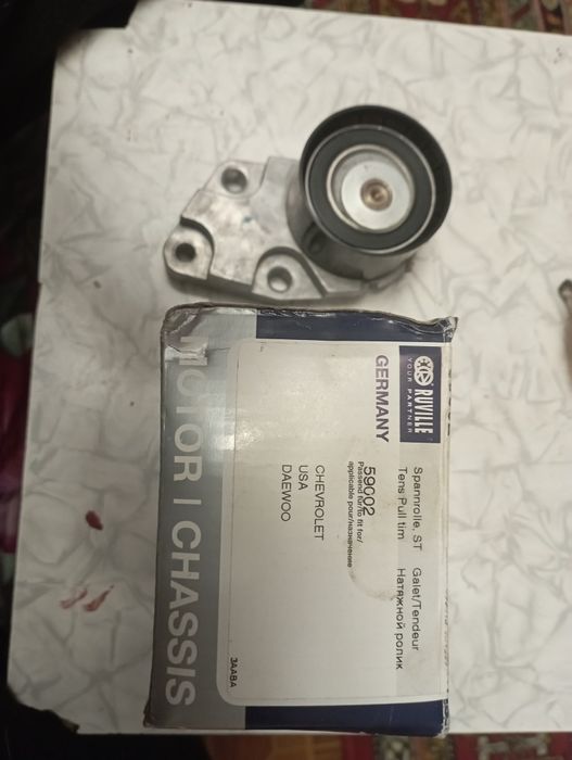 Натяжной ролик ремня ГРМ шевроле,део