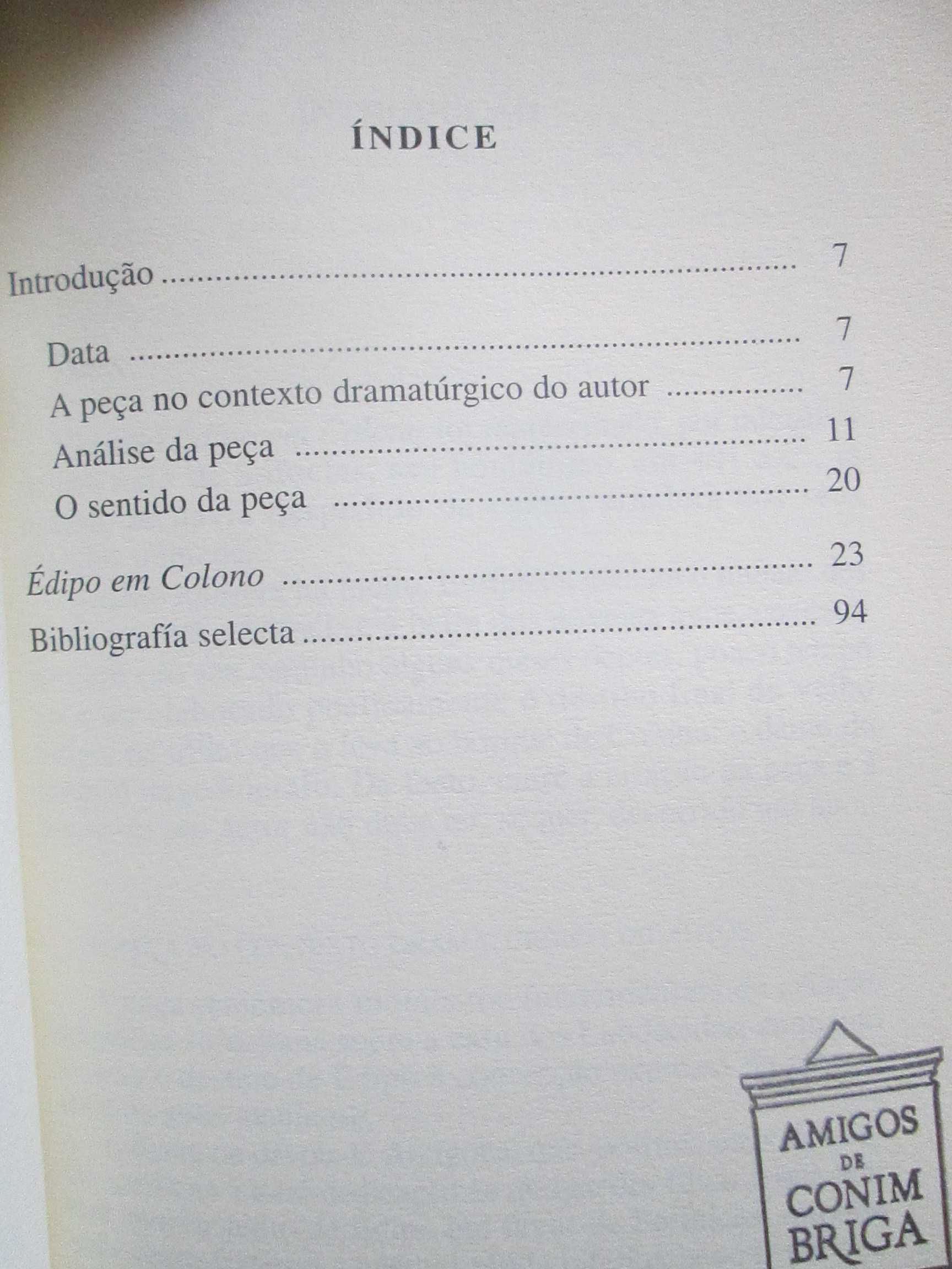 Édipo em Colono, de Sófocles