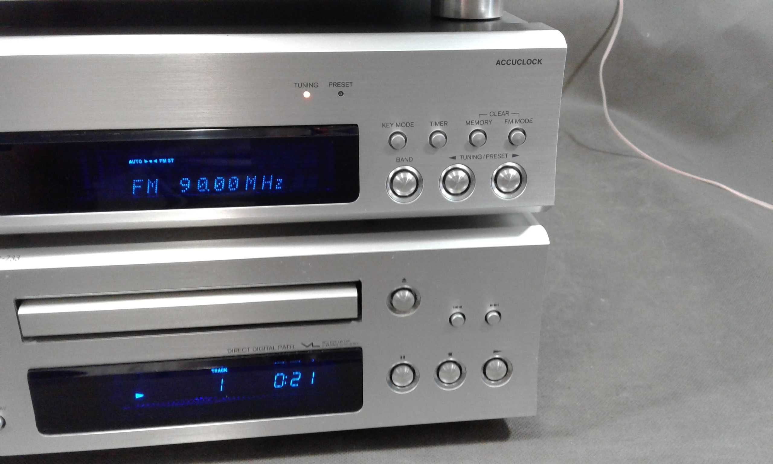 ONKYO A-933,zestaw stereo,pilot