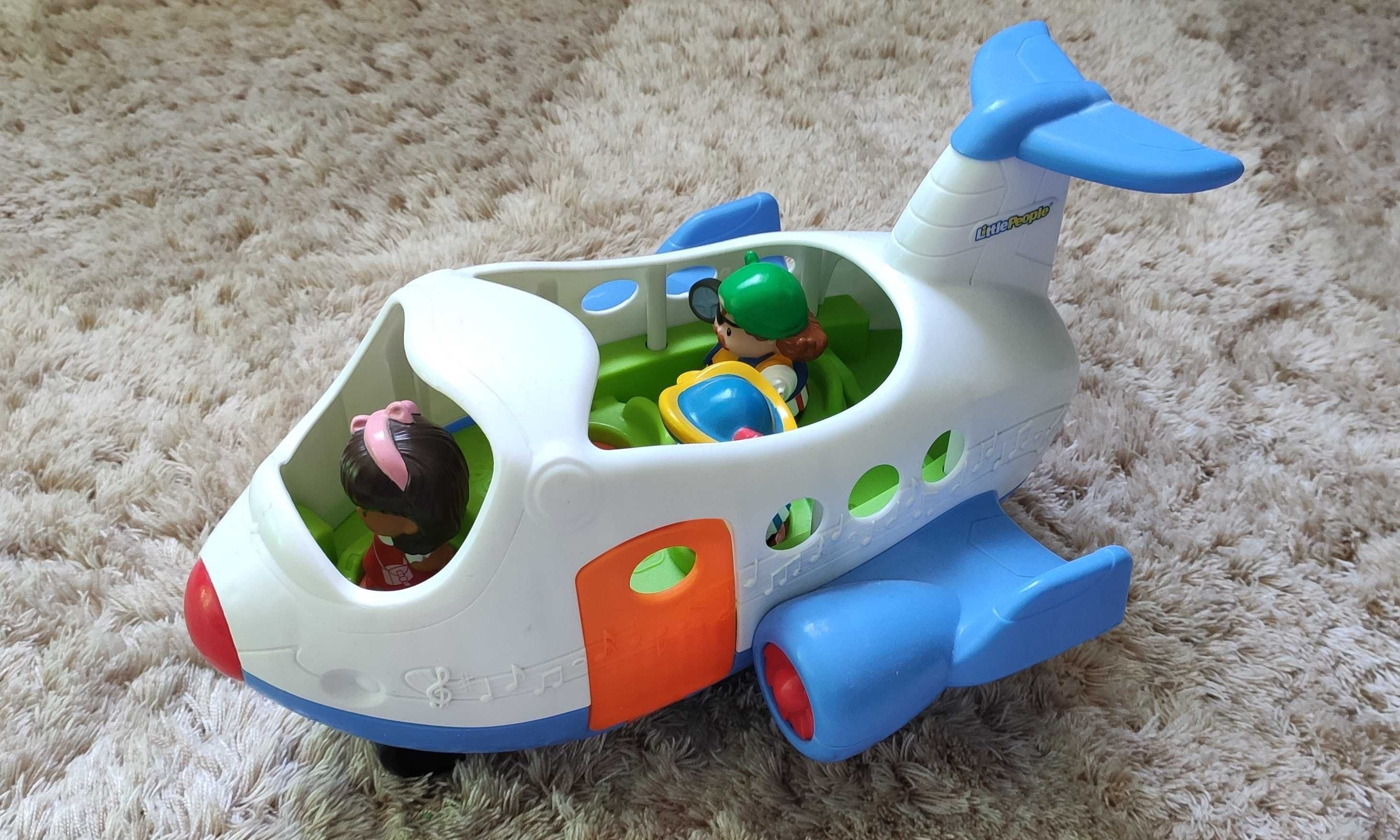 Samolot zabawka Mattel polskie dźwięki
