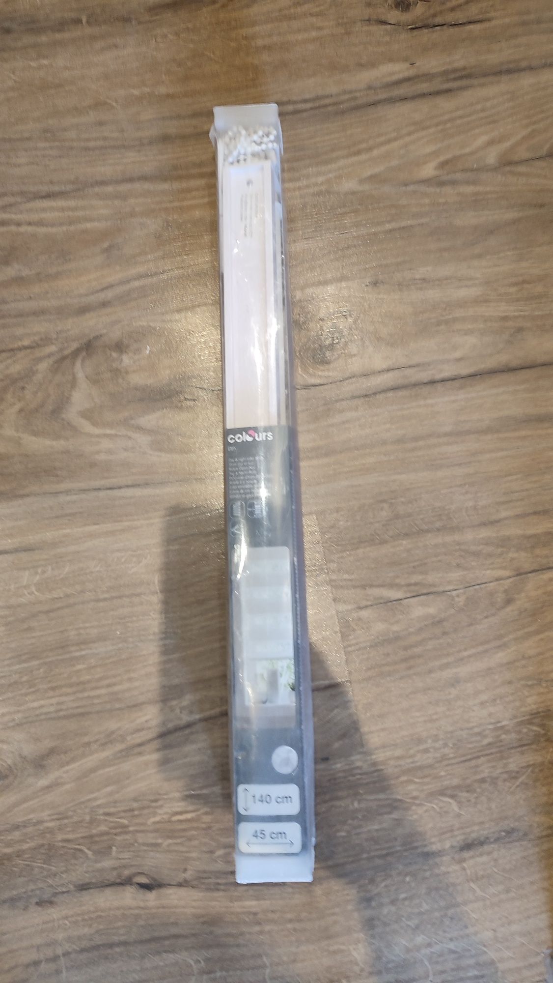 Roleta dzień noc nowa 45cm 140cm biała nowa