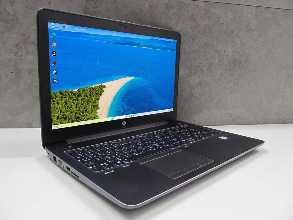 Laptop HP Zbook 15 i7 8x3.80GHz ram 32GB dysk 512SSD NVIDIA QUADRO G4
