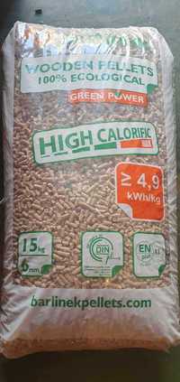 Pellet drewniany Barlinek 6MM worki 15KG