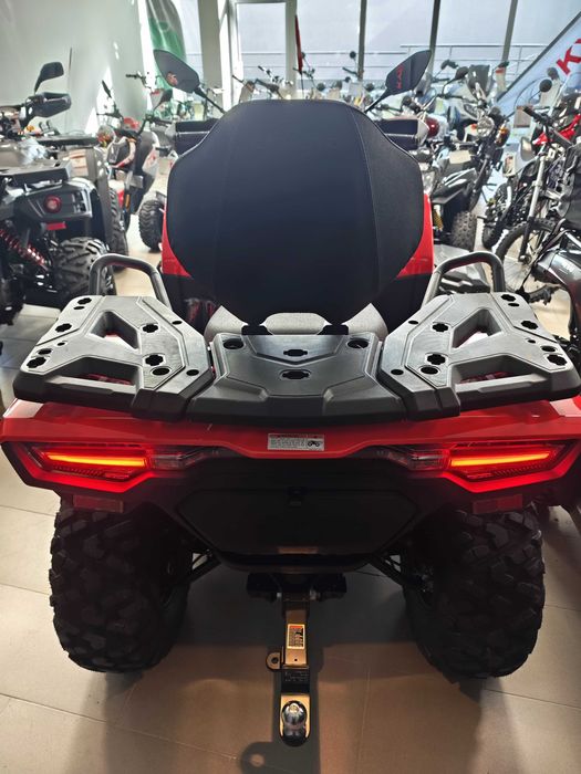 CF MOTO 520 L EPS wspomaganie FV Leasing, czerwony / pomarańczowy