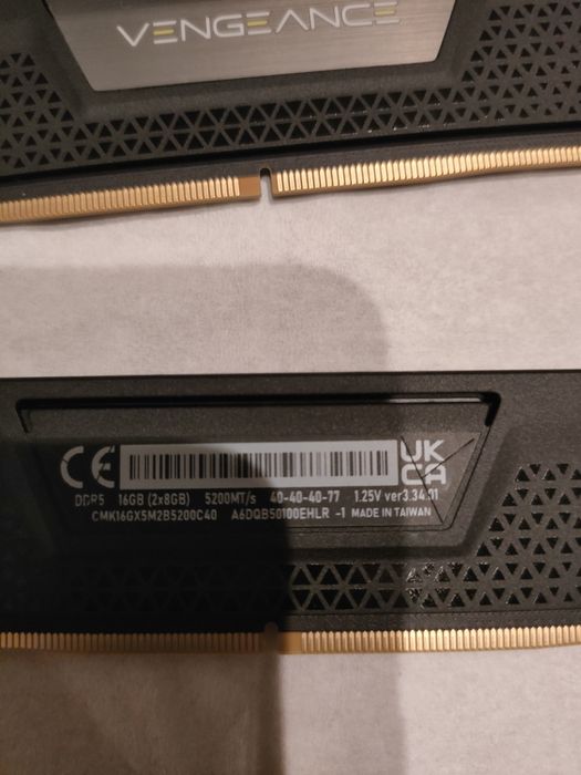 Pamieć ram 16GB ddr5 5200MT
