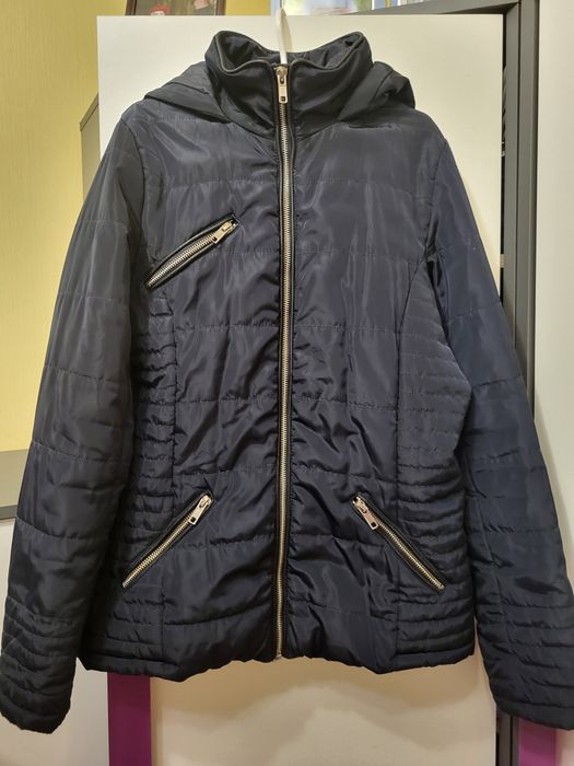 Куртка темно синя