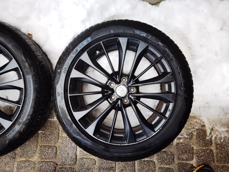 Felgi aluminiowe Enkei 19” 5x114,3 z oponami Nissan renault infinity