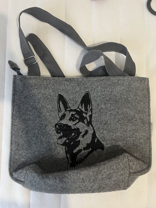 Torba filcowa owczarek niemiecki