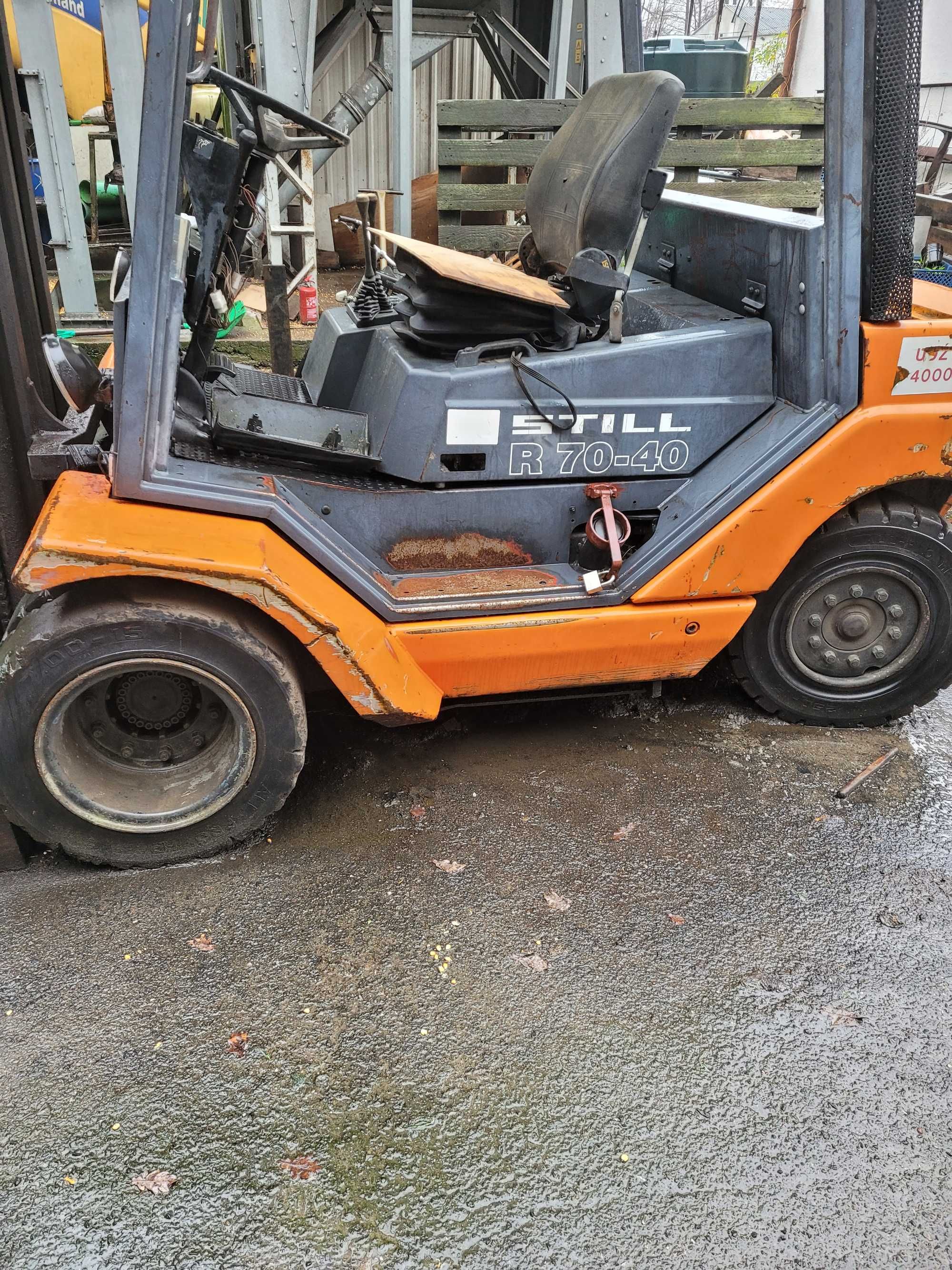 Wózek widłowy STILL R70-40 z silnikiem Deutz 1012 - części