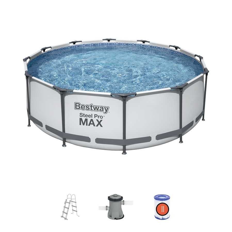 Basen Ogrodowy Stelażowy 366x122 BESTWAY 56420
