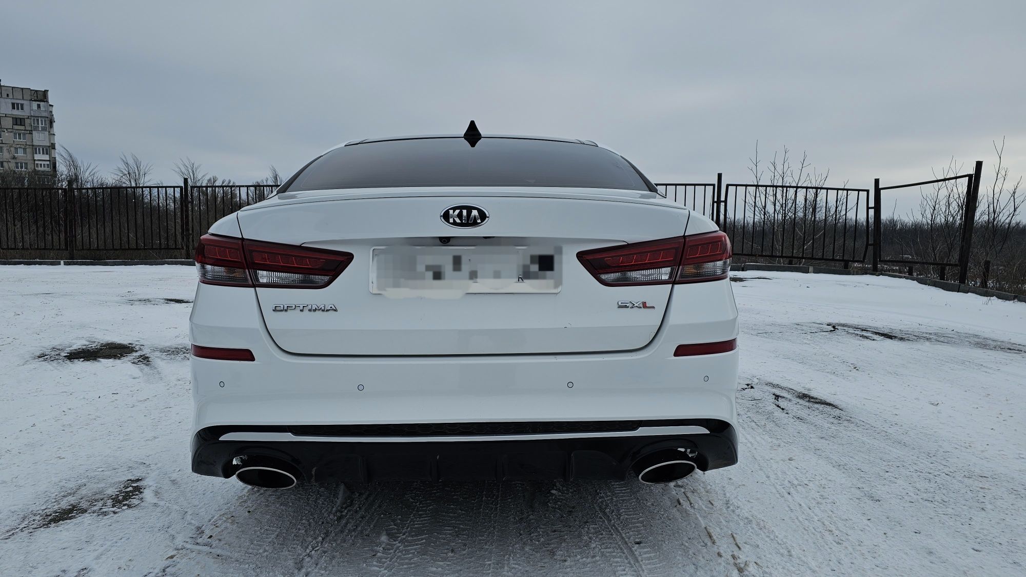 Kia Optima SXL 2018, 2.0 Turbo