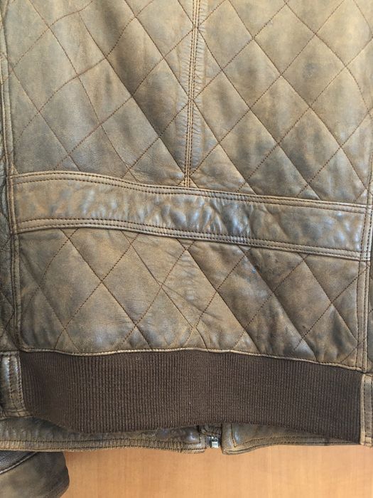 Skórzana kurtka Massimo Dutti