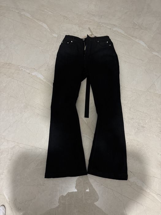 Rick Owens type jeans bolan bootcut flared Флейред фларед клеш