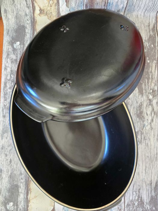 Casserole vorwerk kamionkowe naczynie do zapiekania