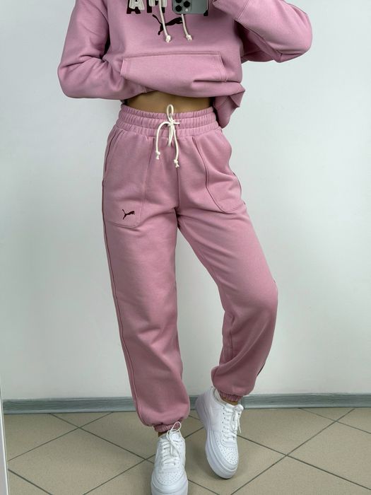 костюм Puma жіночий на флісі ОРИГІНАЛ XS S M L