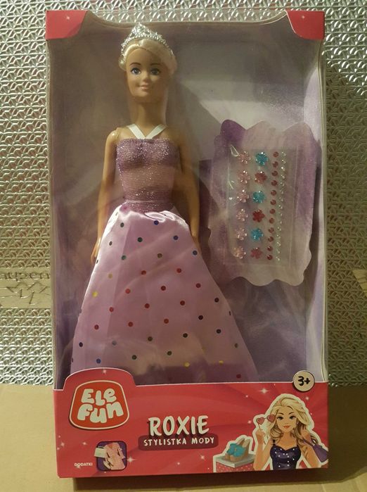 LALKA ROXIE ELEFUN, Stylistka Mody na bal, 30 CM, 5 elementów