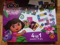 gra Dora poznaje świat 4 w 1