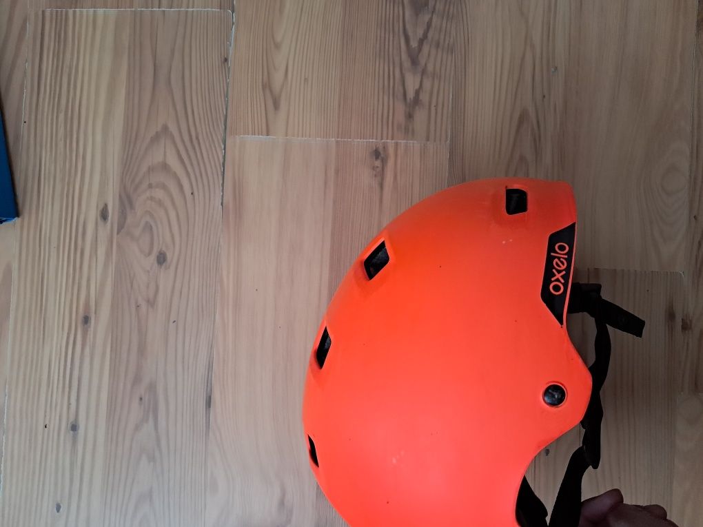 Kask oxelo pomarańczowy