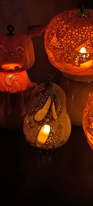 Dynie dekoracyjne z druku 3D – idealne na Halloween!