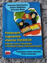 Porównanie fragmentów utworów literackich Harackiewicz Studzińska Wach