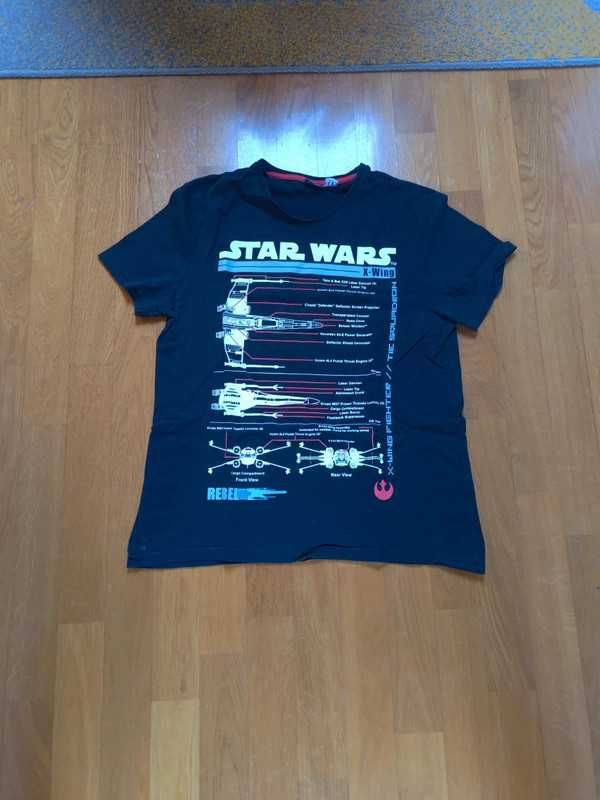 Czarna koszulka Star Wars