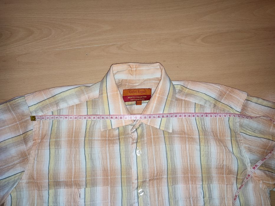 Koszula męska z krótkim rękawem