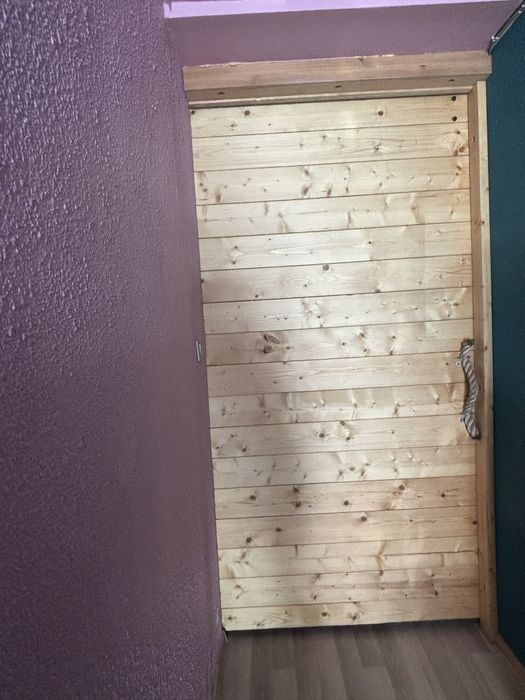 Drewniane drzwi przesuwne