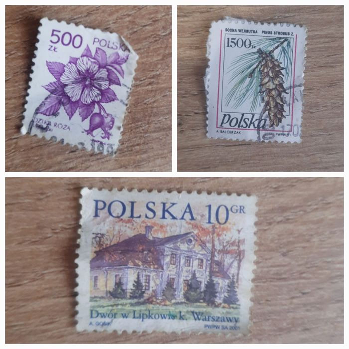 Stare znaczki pocztowe