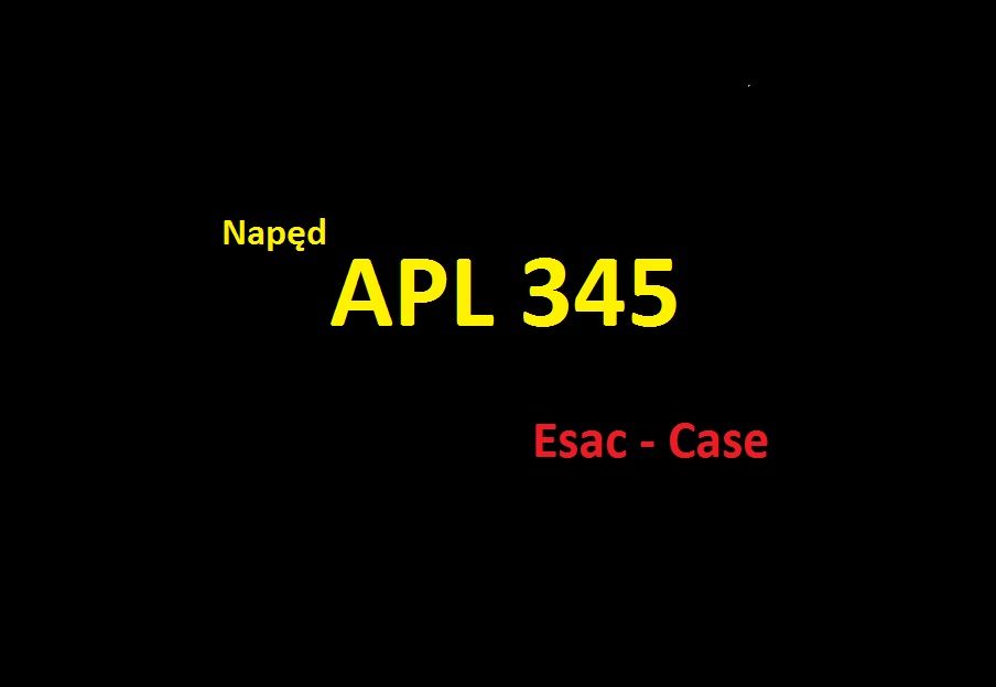 Element Napęd APL 345 ( zwolnica orzech /atak półoś piasta ) Case Fend