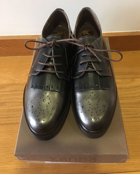 Sapatos derbies senhora (tam 38)
