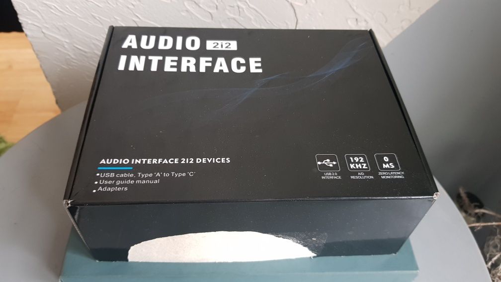 Interfejs audio karta dźwięku