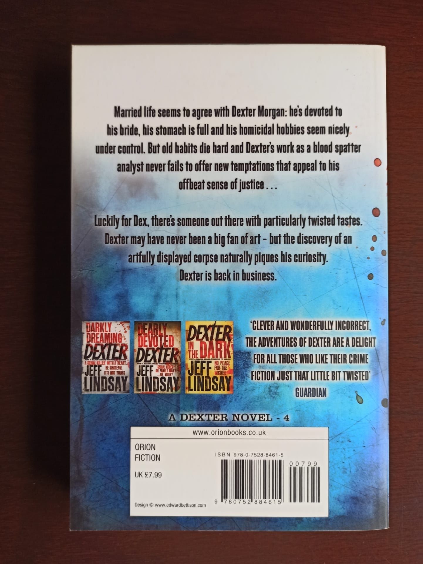 Dexter by Design - Livro