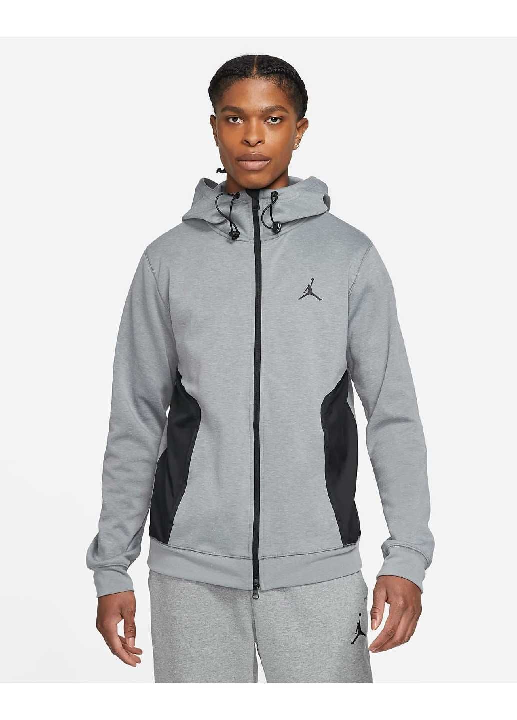 Кофта Jordan M J DF AIR STMT FLC FZ HOODIE | DA9854-091 | Оригинал