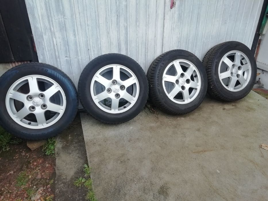 Koła alu et46 opony 195/60R15 wielos barum nowe 4x114.3 Nissan Hyundai