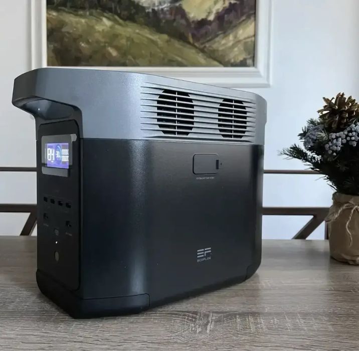 ЗНИЖКА Зарядна станція ЕсoFlow DELTA 2 потужність 1024Вт/год 4 розетки