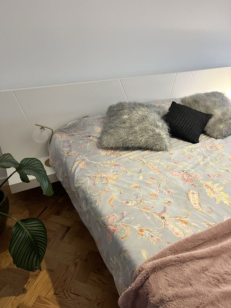 Cama Antarte lacada + colchao + estrado