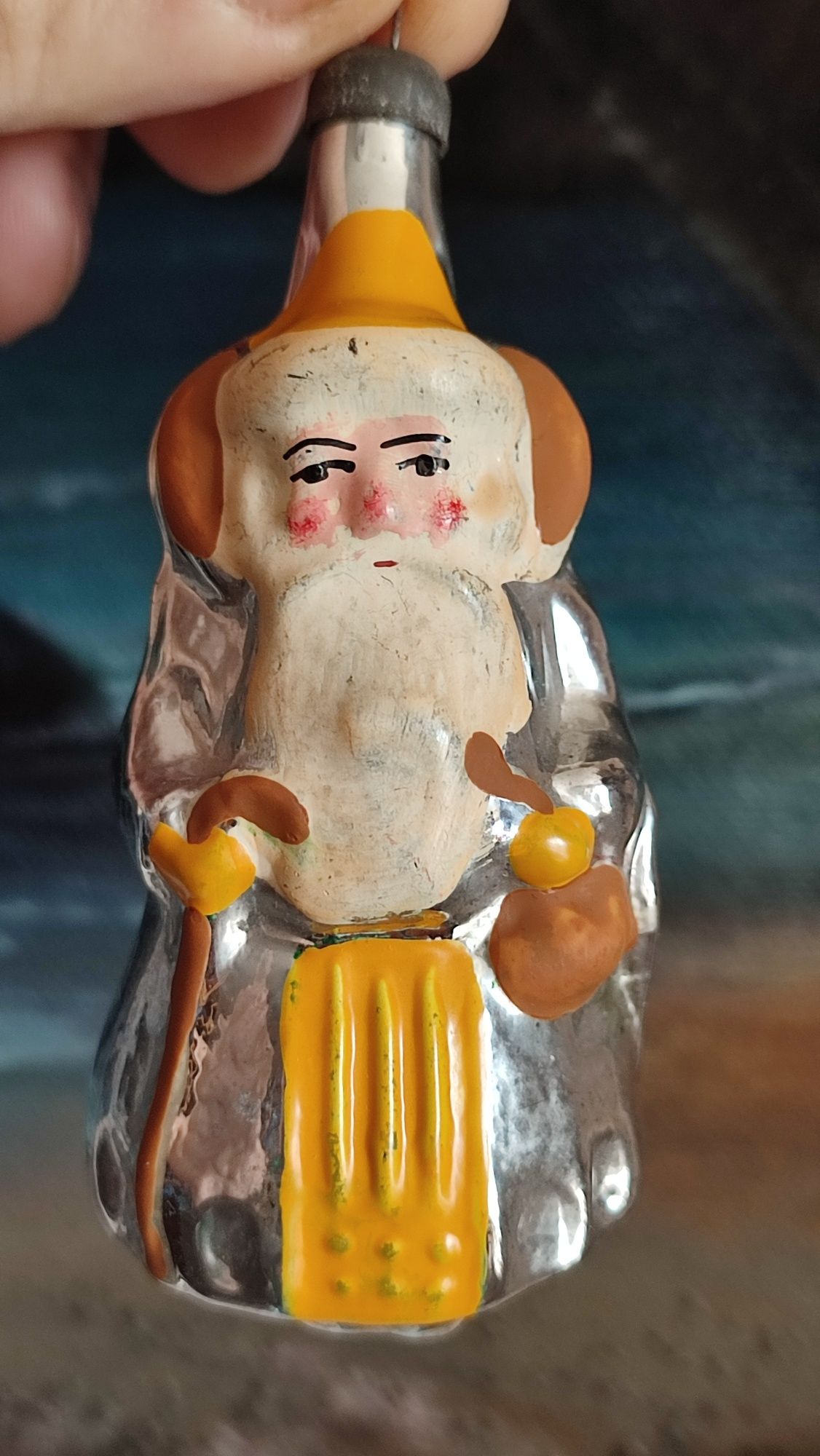 Ёлочная игрушка СССР Дед Мороз