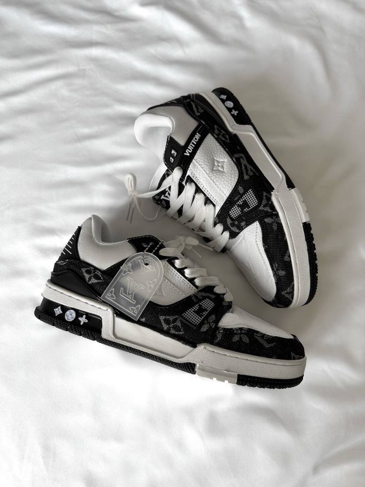 Buty Louis Vuitton white black