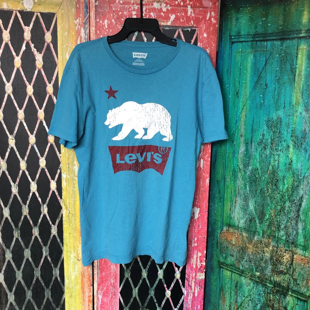 Koszulka T-shirt z nadrukiem Levi’s Bear [M]