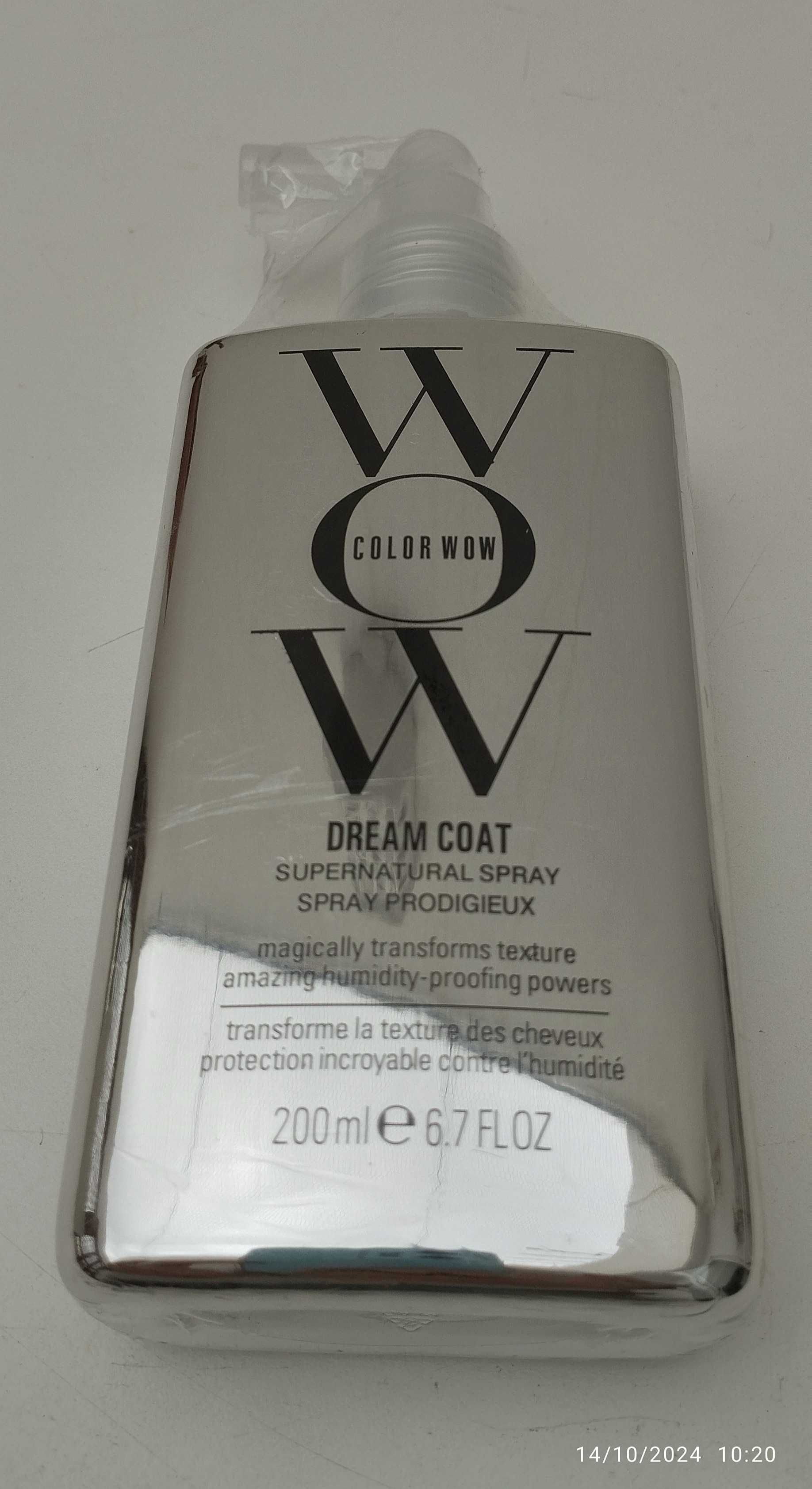 WOW antifrizz para alisamento. EMBALAGEM SELADA