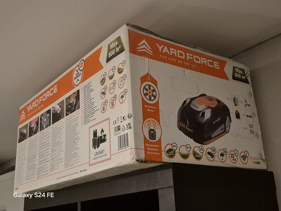 Cortador de relva robótico de até 800 m² YARD FORCE NX80i