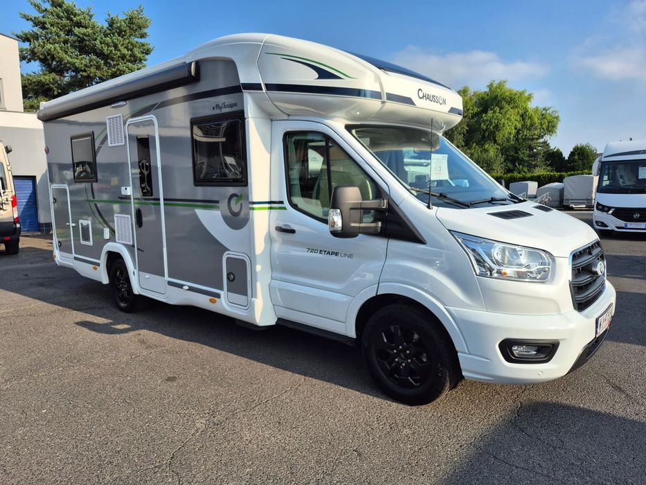 Ford KAMPER CHAUSSON 720 ETAPE LINE 165KM AUTOMAT 2025  Rok 2025! Salon Polska, Serwisowany; Najbogatsza wersja!