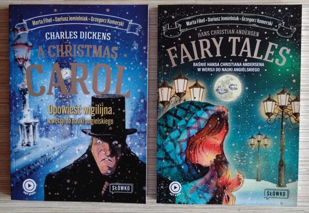 Fairy Tales + Christmas Carol w wersji do nauki angielskiego