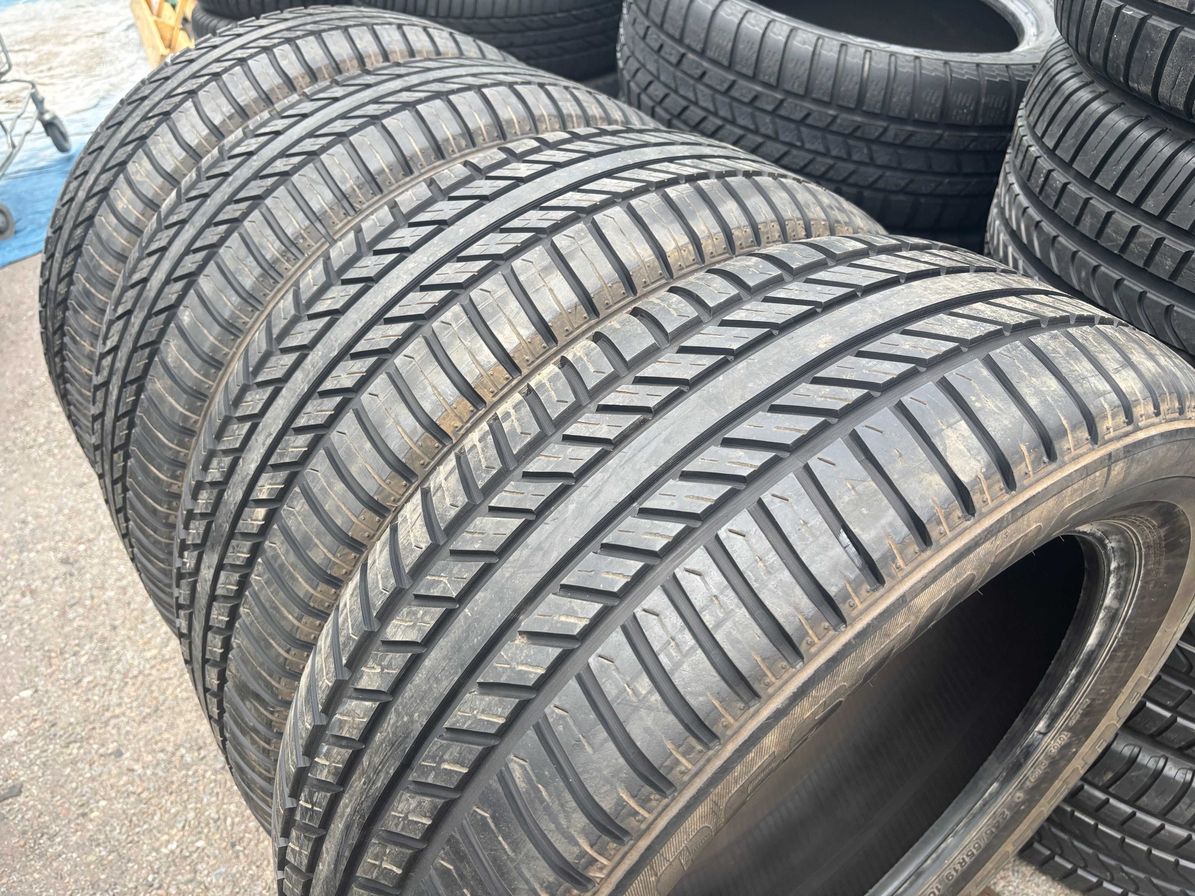 245-55-R19 BRIDGESTONE DUELER  4штуки летней резины GERMANY 2023