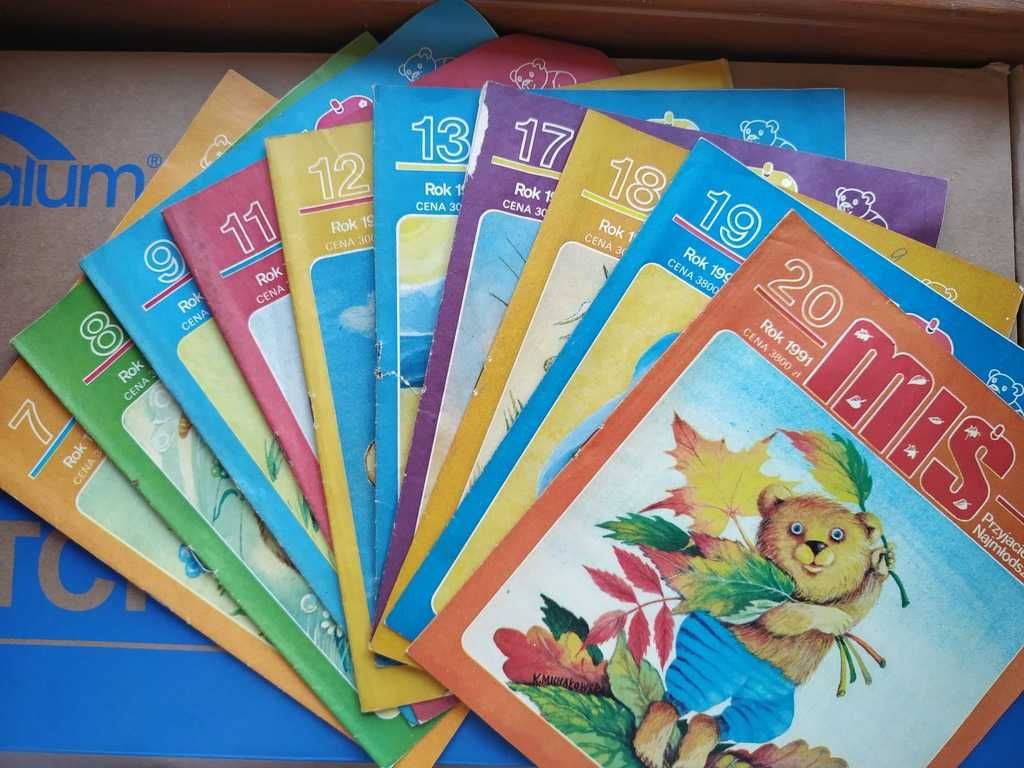 Czasopisma MIŚ nr 7,8,9,11,12,13,17,18,19,20/ 91
