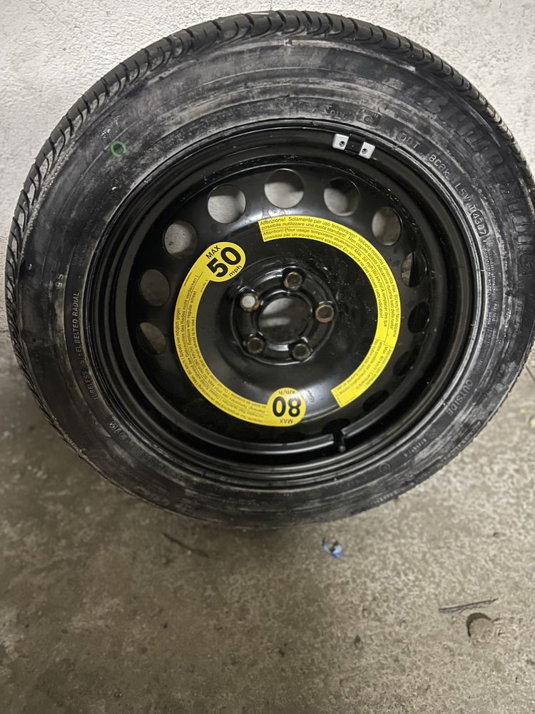 Bridgestone Turanza ER300 205 55 16запаска wts,диски,skoda rs skoda 16