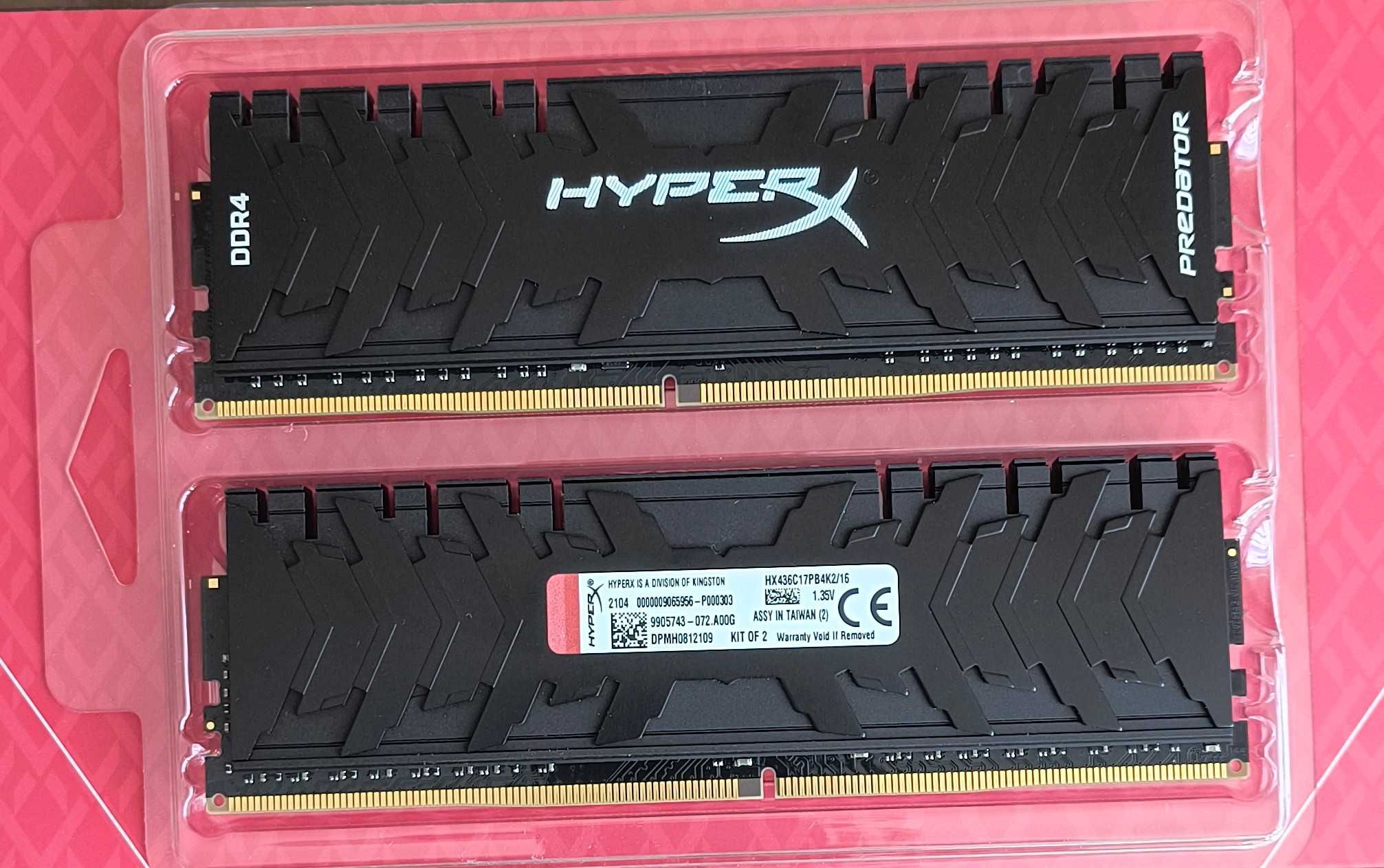 Pamięć RAM DDR4 16GB 3600MHz CL17 Hyperx Predator