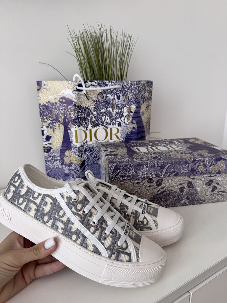 Кеди жіночі сірі діор Dior 38 р