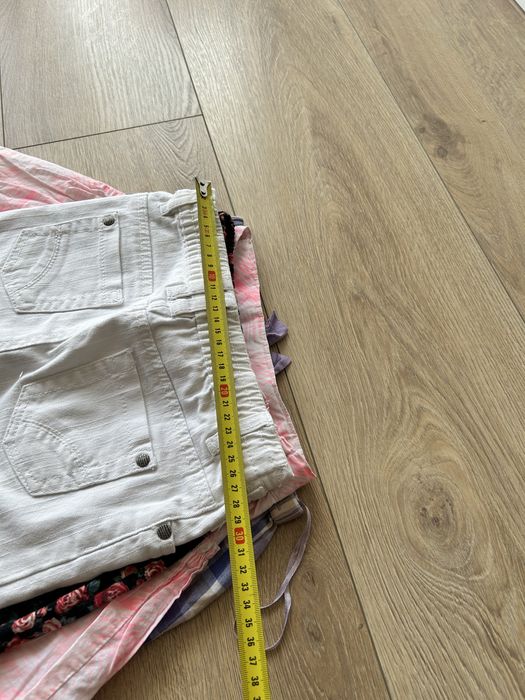 Spodniczka jeansowa z falbankami