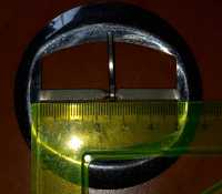 metalowa klamra sprzączka do paska 50 mm 7 cm okrągła